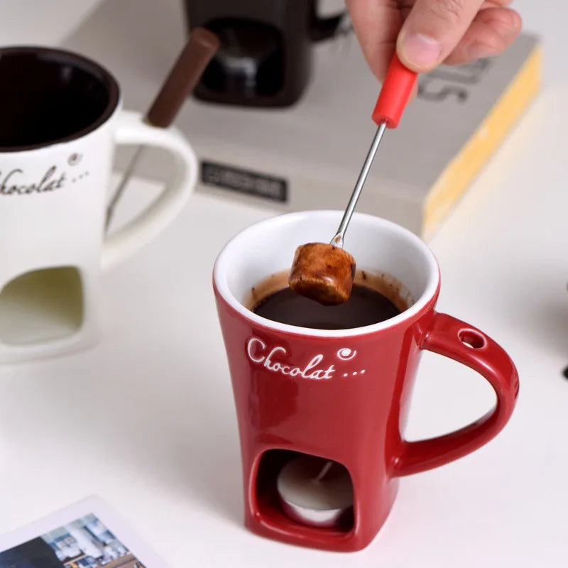 Ceramic Melting Mug – Perfect for Chocolate 130ml