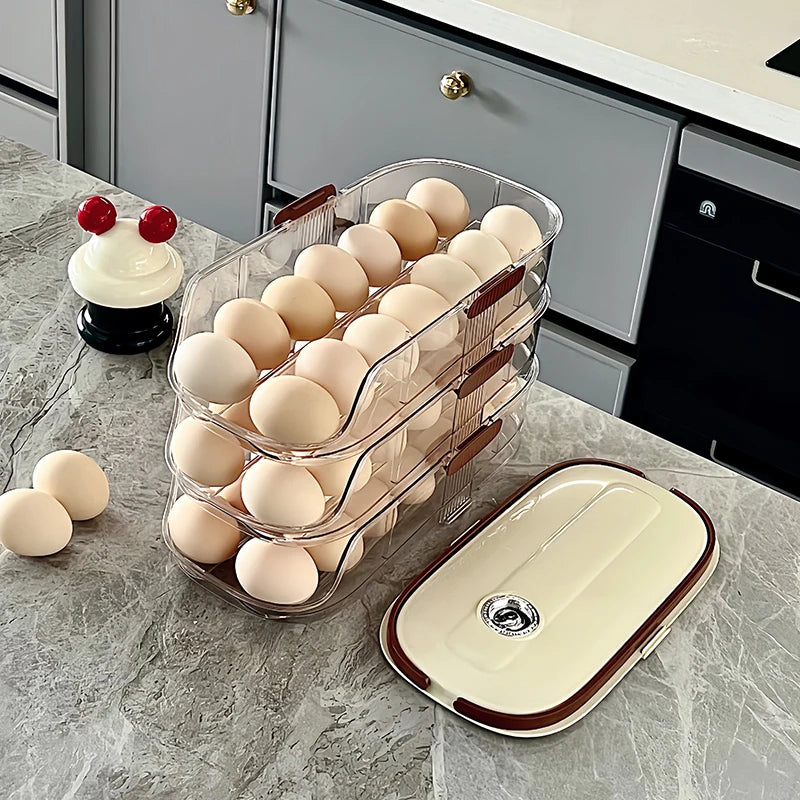 Compact Egg Storage Box – Space-Saving & Convenient