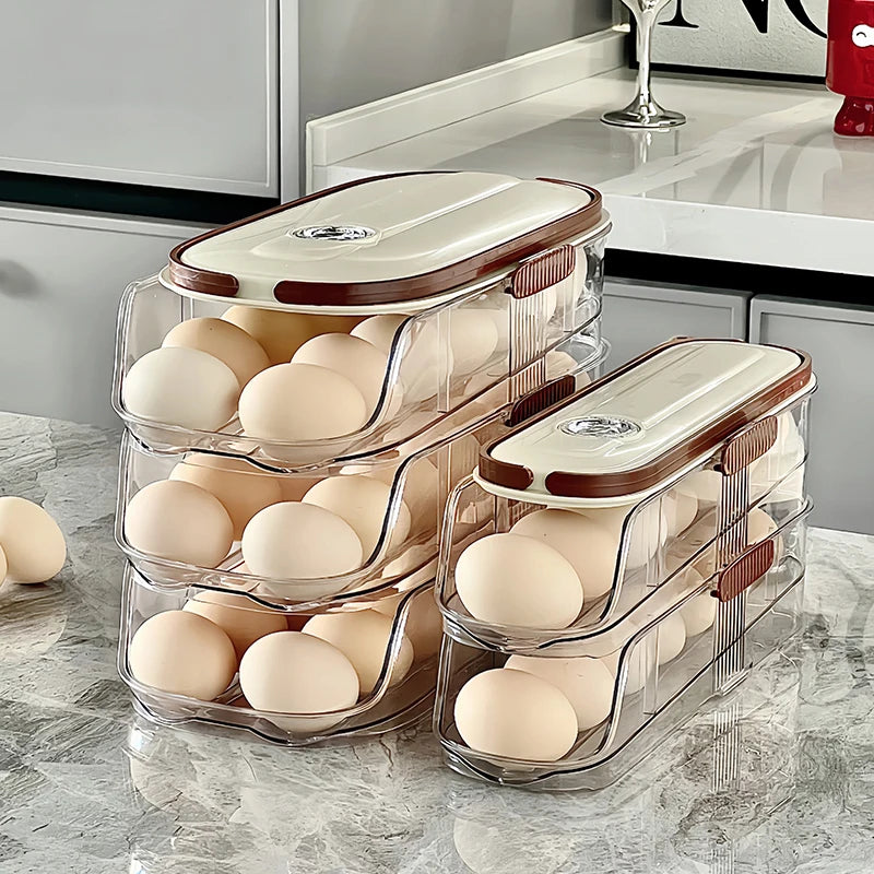 Compact Egg Storage Box – Space-Saving & Convenient