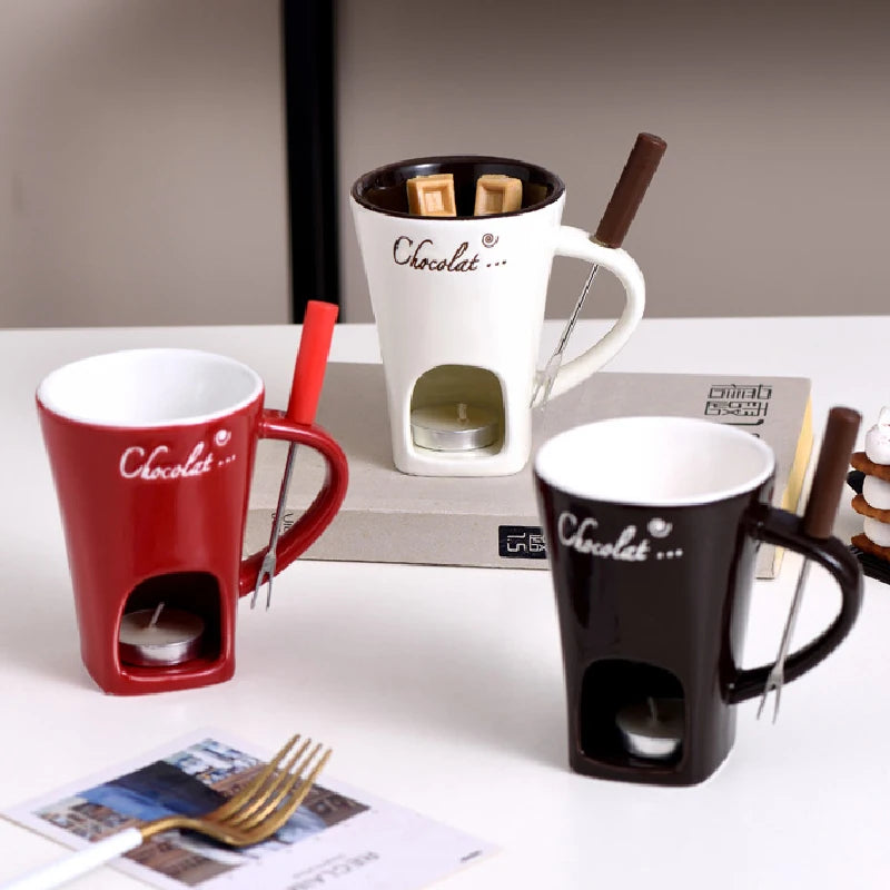 Ceramic Melting Mug – Perfect for Chocolate 130ml