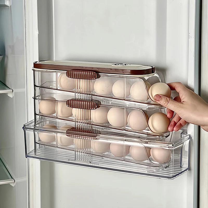 Compact Egg Storage Box – Space-Saving & Convenient