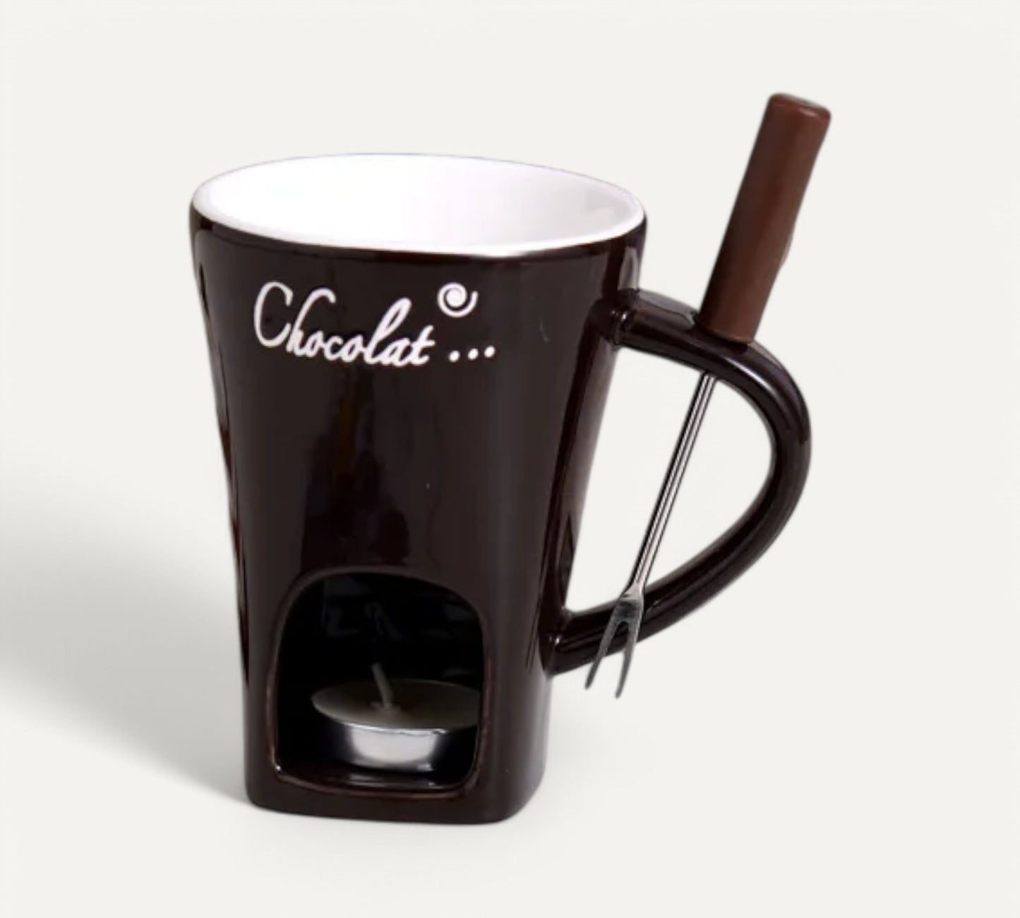 Ceramic Melting Mug – Perfect for Chocolate 130ml