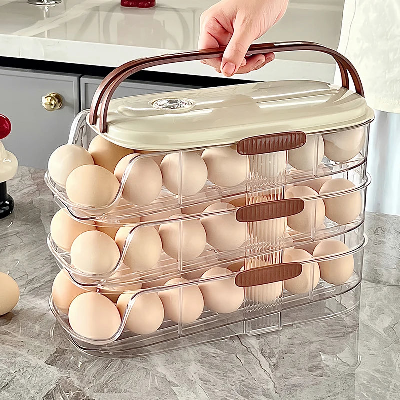 Compact Egg Storage Box – Space-Saving & Convenient