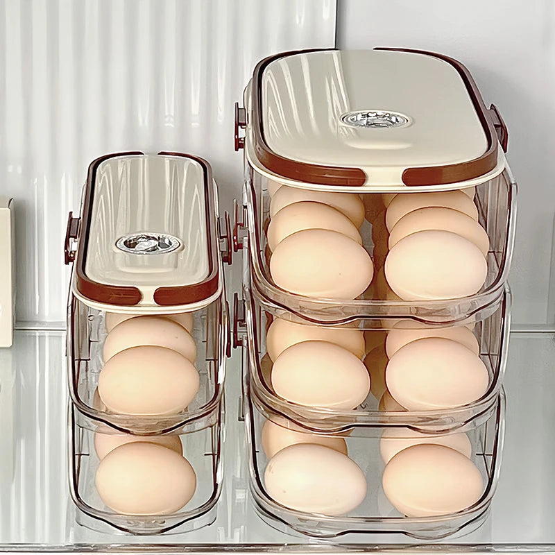 Compact Egg Storage Box – Space-Saving & Convenient