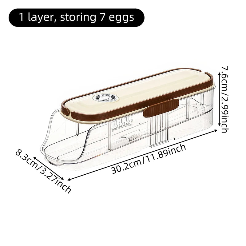 Compact Egg Storage Box – Space-Saving & Convenient