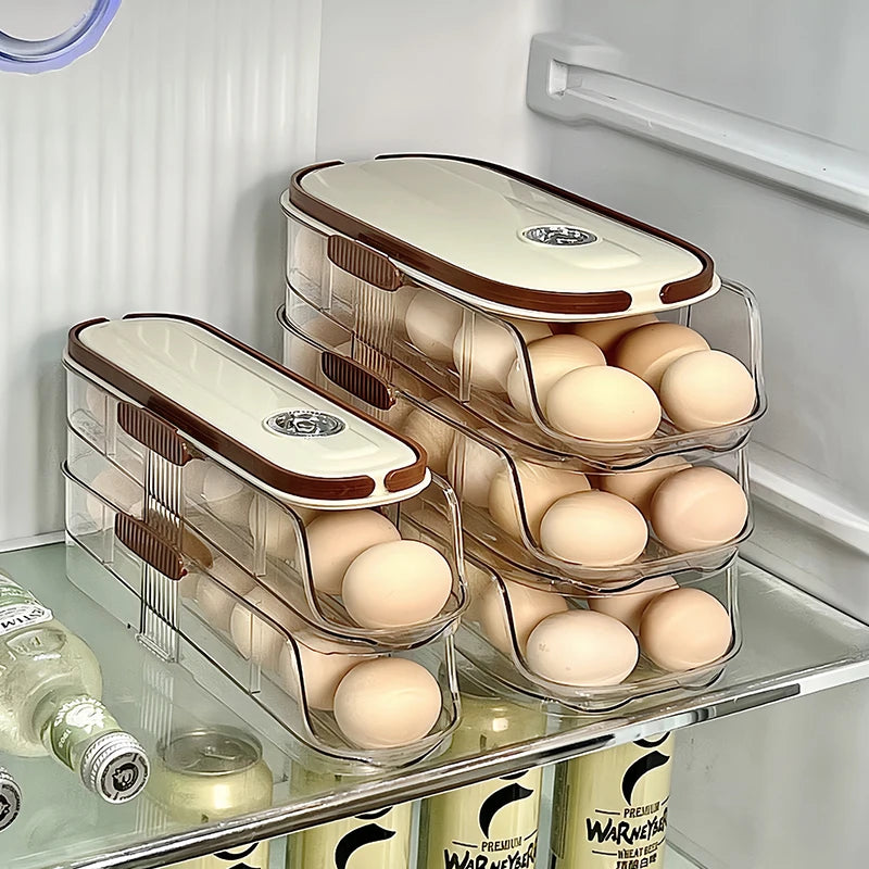 Compact Egg Storage Box – Space-Saving & Convenient