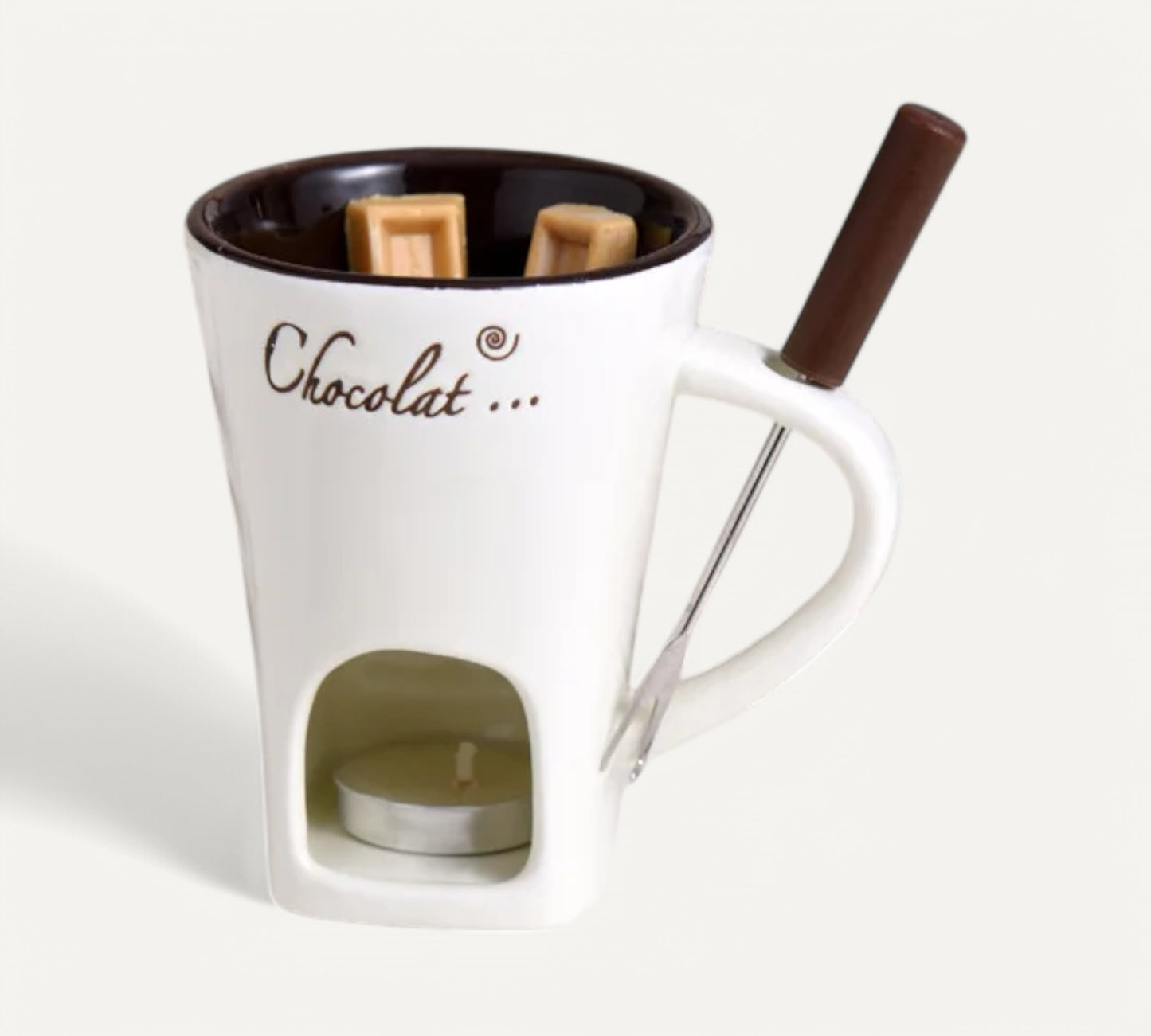 Ceramic Melting Mug – Perfect for Chocolate 130ml