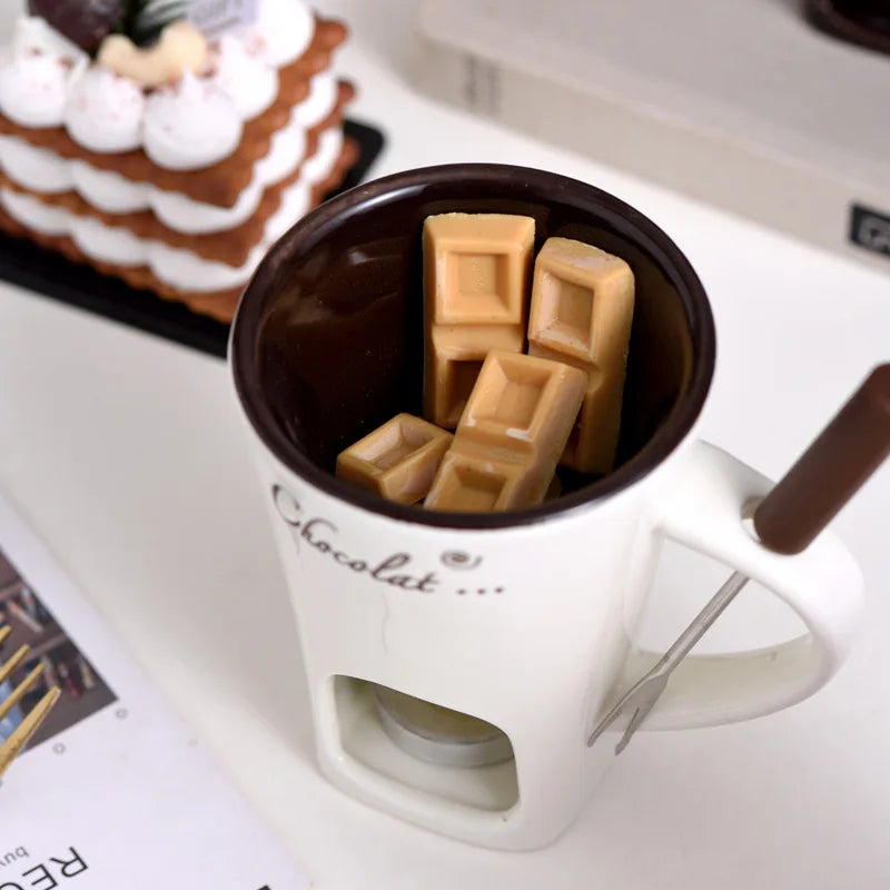 Ceramic Melting Mug – Perfect for Chocolate 130ml