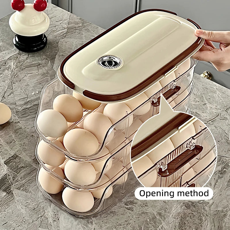 Compact Egg Storage Box – Space-Saving & Convenient